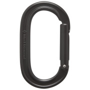 Karabiner Black Diamond Oval Keylock crna Black