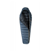 Vreća za spavanje od perja Patizon R300 L (186-200 cm) tamno plava Navy / gold zipper