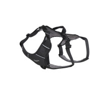 Ogrlica za psa Mountain Paws 3-Strap Dog Harness crna Black