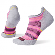 Ženske čarape Smartwool Run Targeted Cush Stripe Low Ank Socks Ljubičasta