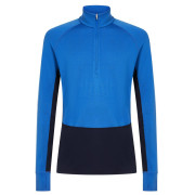 Muške funkcionalne majice Icebreaker Men Mer 260 ZoneKnit LS Half Zip plava Midnavy/Lazu/Cb