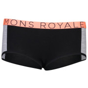 Gaćice Mons Royale Sylvia Boyleg Panel Folo (2020) crna Black/GreyMarl