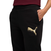 Ženske trenerke Puma ESS METALLIC Sweatpants FL