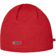 Pletena kapa od merino vune Kama AW19 crvena red