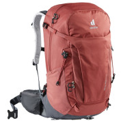 Ženski ruksak Deuter Trail Pro 30 SL crvena RedwoodGraphite