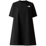 Ženska haljina The North Face Packable Short Sleeve Dress crna TNF BLACK