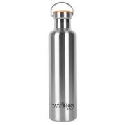 Termos od nehrđajućeg čelika Tatonka Hot + Cold Stuff Bamboo Lid 1000 srebrena
