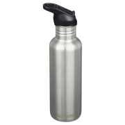 Boca od nehrđajućeg čelika Klean Kanteen Classic 27oz (w/Flip Seal Sport) srebrena Brushed Stainless