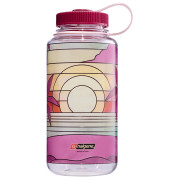 Boca Nalgene Wide Mouth 1l Clear Stained Glass ružičasta clear