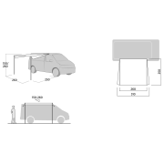 Zaklon Easy Camp Voss Canopy II.