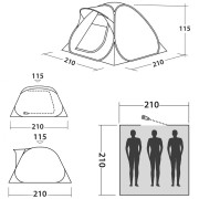 Šator Easy Camp Flameball 300