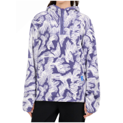 Ženska dukserica 4F Fleece F504 bijela/ljubičasta Multicolour Allover