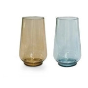 Set čaša Omada Tritan Pangea glass 0.55l 2-Set mješavina boja