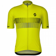 Muški biciklistički dres Scott RC Team 10 SS žuta/crna