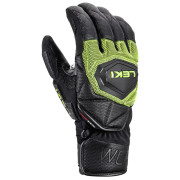 Rukavice za skijanje Leki WCR Coach 3D crna/zelena black-ice lemon