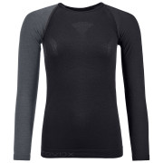 Ženska termo majica Ortovox 120 Comp Light Long Sleeve W crna BlackRaven