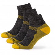 Čarape Zulu Merino Lite Men 3 pack siva/žuta