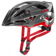 Biciklistička kaciga Uvex Active siva/crvena Gray/Red