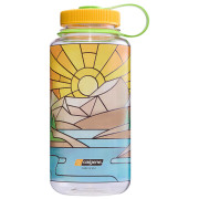Boca Nalgene Wide Mouth 1l Clear Stained Glass žuta clear