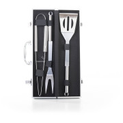 Pribor za roštilj G21 set od 3 komada u aluminijskoj kutiji