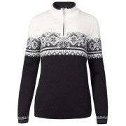 Ženski džemer Dale of Norway Moritz Fem Sweater crna/bijela Black White Darkcharcoal