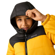 Dječja zimska jakna Regatta Lofthouse Black/Mustard