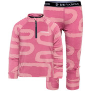Dječje funkcionalno donje rublje Didriksons Jadis Kids Pr Set 5 Path Heather Pink ružičasta Path Heather Pink