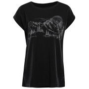 Ženska majica Alpine Pro Nogera 2 crna Black