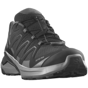 Muške cipele za planinarenje Salomon Examotion Gore-Tex crna Black / Pewter / Asphalt