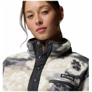 Ženska dukserica Columbia Helvetia™ II Printed Cropped Half Snap