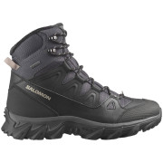 Ženske zimske cipele Salomon Outsnow Gore-Tex siva Nine Iron / Black / Etherea