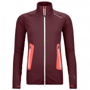 Ženska dukserica Ortovox W's Fleece Light Jacket Ljubičasta