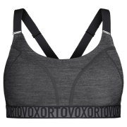 Sportski grudnjak Ortovox 150 Essential Sports Top crna Black Raven Blend