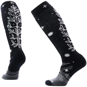 Čarape Smartwool Women's Ski Full Cushion Ice Blossom OTC crna