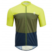 Muški biciklistički dres Silvini Turano Pro zelena/plava