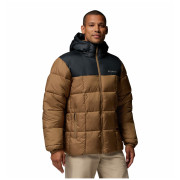 Muška jakna Columbia Puffect™ Iv Hooded Jacket smeđa Delta, Black