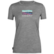 Ženska majica Icebreaker Women Tech Lite II SS Tee Trailhead siva