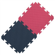 Pjenasti tepih Yate 29 x 29 x 1,2 cm plava/ružičasta