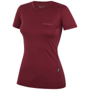 Ženska majica Zulu Merino 160 Short 4C boja vina wine