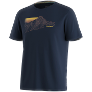 Muške funkcionalne majice Smartwool Men's Alpine Trace Active Short Sleeve G tamno plava Deep Navy