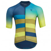 Muški biciklistički dres Silvini Mazzano plava/zelena