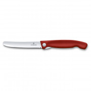 Sklopivi nož Victorinox Swiss Classic - glatke oštrice crvena Red