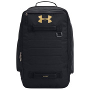 Ruksak Under Armour Contain Backpack crna Black / Black / Metallic Gold