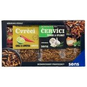 Cvrčci za jelo Sens Hrskavi cvrčci & crvići – Poklon kutija za gurmane