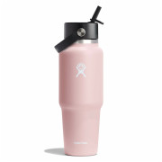 Termo boca Hydro Flask Wide Flex Straw Travel Bottle 32 Oz crna/ružičasta TRILLIUM