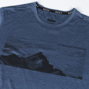 Muška majica MOOA Merino Lyolite Highlander 150 Short