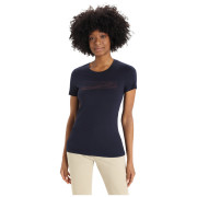 Ženska majica Icebreaker Tech Lite II SS Tee Ski Stripes
