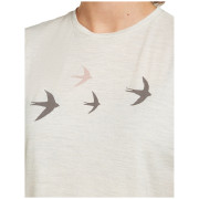 Ženska majica Icebreaker Women Merino 150 Tech Lite SS Tee Bird Transit