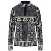 Ženski džemer Dale of Norway Vardåsen Fem Sweater tamno plava/bijela Marine Offwhite