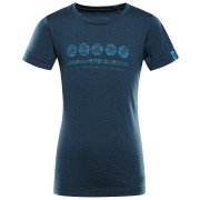 Dječja majica Alpine Pro Mereno 2 plava MOROCCAN